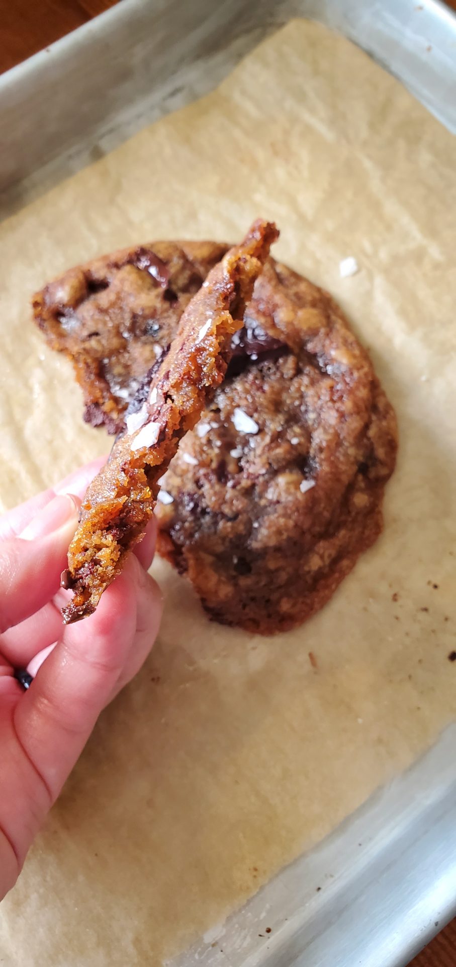 LC Brown Butter Toffee Chocolate Chip Cookies
